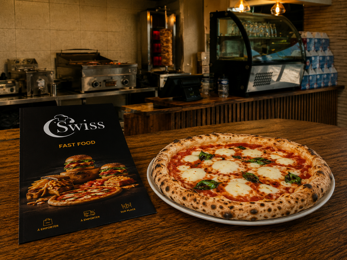 Pizza premium O'Swiss